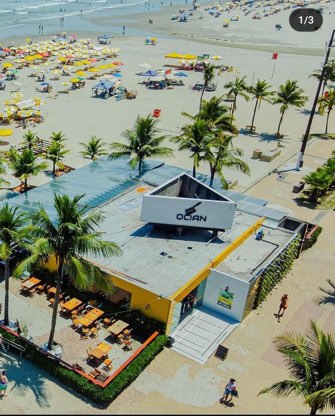 Ape Privilegiado No Centro Da Ocian E A 150M Da Praia E Feirinha, Com Wi-Fi E Garagem ! Praia Grande  Exterior photo
